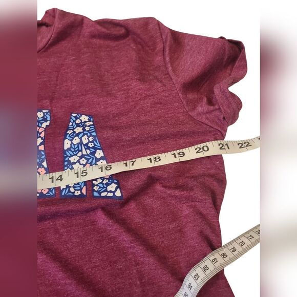 MAMA Graphic Tee Early Pregnancy Post-Birth Motherhood Women's Sz‎ L - Picture 7 of 12